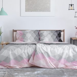 B.E.S. – Petrovice, s.r.o. Bavlněné krepové povlečení české výroby – Bibinje Rozměr: 140 x 200 + 70 x 90