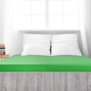 B.E.S. – Petrovice, s.r.o. Prostěradlo Jersey česaná bavlna MAKO – Jarní zelená Rozměr: 120 x 200