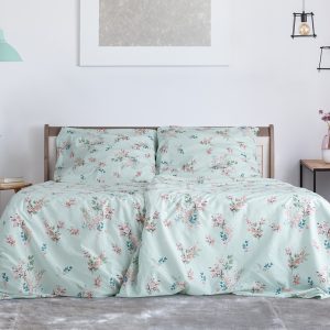 B.E.S. – Petrovice, s.r.o. Bavlněné krepové povlečení české výroby – Sáva Rozměr: 140 x 200 + 70 x 90