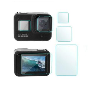 eses Ochranná skla a fólie pro GoPro Hero 8 Black (sada)