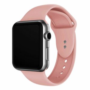eses Silikonový řemínek pro Apple Watch – Růžový S, M, L – 42mm, 44mm, 45mm, 49mm