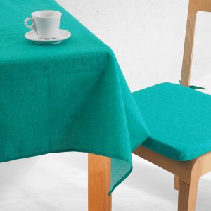 B.E.S. – Petrovice, s.r.o. Ubrus DEKOTEX – zelený tyrkys Rozměr: ⌀140