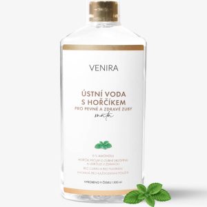 VENIRA ústní voda s magnesiem pro pevné a zdravé zuby, máta, 500 ml