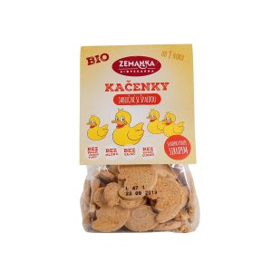 Zemanka Jablečné bio kačenky se špaldovou moukou 100 g