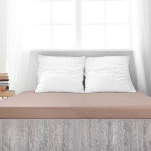 B.E.S. – Petrovice, s.r.o. Prostěradlo Jersey česaná bavlna MAKO – Ořechová Rozměr: 200 x 200