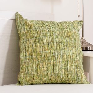 B.E.S. – Petrovice, s.r.o. Dekorační polštářek Dekotex Melange 45×45 – Zelený melír