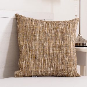 B.E.S. – Petrovice, s.r.o. Dekorační polštářek Dekotex Melange 45×45 – Žlutý melír