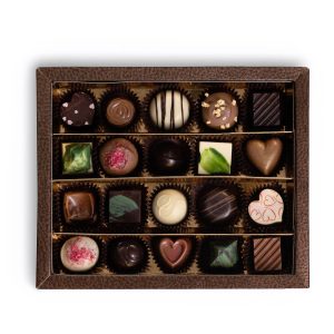 Janek Dárková krabička – 20 ks pralinek a lanýžů