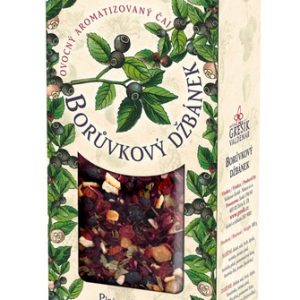 GREŠÍK Borůvkový džbánek  Ovocný čaj krab. 100 g
