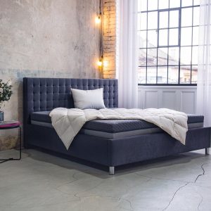 Čalouněná postel Tropico Demont Double Stratford Platinum Komplet Rozměr: 160×200 cm