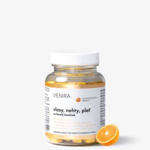 VENIRA kostičky pro vlasy, nehty a pleť, 60denní kúra – pomeranč