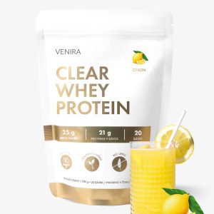 VENIRA clear whey protein, proteinová limonáda, citrón, 500 g