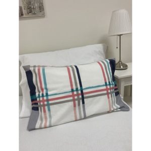 B.E.S. – Petrovice, s.r.o. Bavlněný krepový potah na polštářek 50×70 – vzor Split