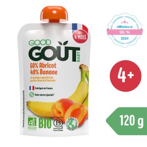 Good Gout BIO Meruňka s banánem (120 g)
