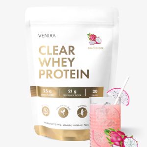 VENIRA clear whey protein, proteinová limonáda, dračí ovoce, 500 g