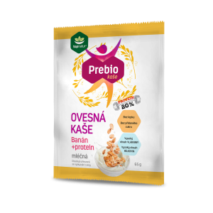 TOPNATUR Prebio Kaše Banán protein mléčná 65 g