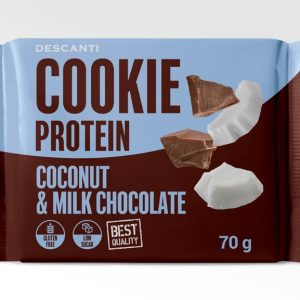Descanti Cookie Protein Coconut & Milk Chocolate 70 g