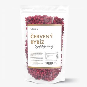 VENIRA lyofilizovaný červený rybíz, 100 g