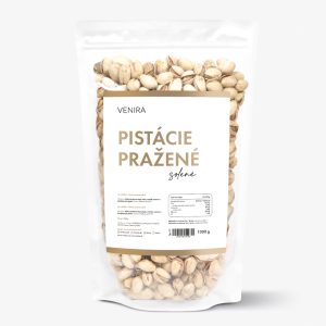 VENIRA pistácie pražené solené, velké výhodné balení 1000 g