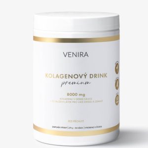 VENIRA PREMIUM kolagenový drink pro vlasy, nehty a pleť, bez příchutě, 276 g