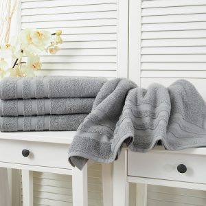 B.E.S. – Petrovice, s.r.o. Bavlněný froté ručník Standard – Dark grey Rozměr: 30 x 50