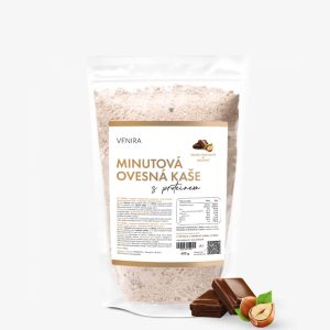 VENIRA minutová ovesná kaše s proteinem, deluxe chocolate & hazelnut, 400 g