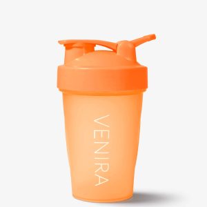 VENIRA shaker PRO s poutkem, oranžový, 400 ml