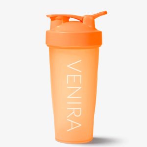 VENIRA shaker PRO s poutkem, oranžový, 600 ml
