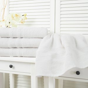 B.E.S. – Petrovice, s.r.o. Bavlněná froté osuška 70×140 Luxury – White