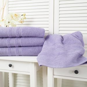 B.E.S. – Petrovice, s.r.o. Bavlněný froté ručník 50×100 Luxury – Lila