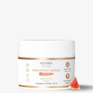 VENIRA opalovací máslo, bronze, SPF 25, meloun, 100 ml