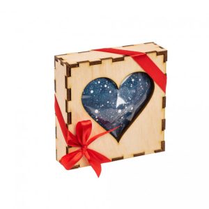 Janek JANKOVO modré srdíčko plněné lískovkou v krabičce 90 g