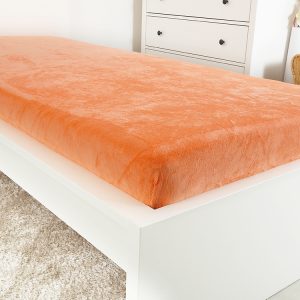 B.E.S. – Petrovice, s.r.o. Mikroflanelové prostěradlo EXCLUSIVE – Orange Rozměr: 180 x 200