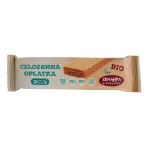 Zemanka Bio celozrnná oplatka z jednozrnky kokosová 30 g