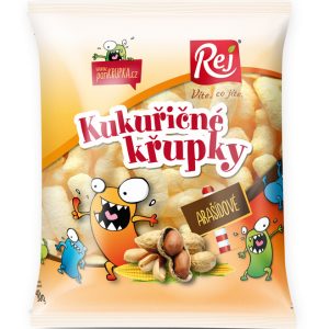 REJ Křupky kukuřičné arašídové 90 g