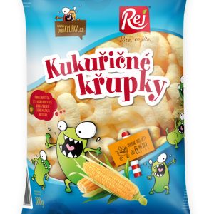 REJ Křupky kukuřičné bez soli 100 g