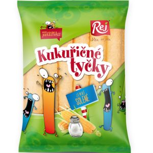 Rej Kukuřičné tyčky jemně solené (zelené) 60g