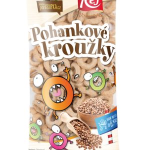 REJ Pohankové kroužky bez soli 50g