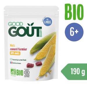 Good Gout BIO Kukuřice s kachním masem (190 g)