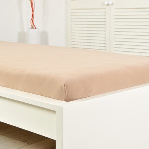 B.E.S. – Petrovice, s.r.o. Prostěradlo Jersey bavlna IDEAL – Kávová Rozměr: 160 x 200