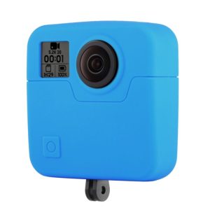 Silikonový kryt pro GoPro Fusion – Modrý