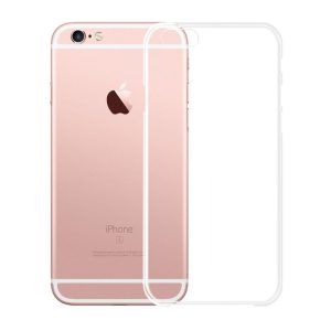 Silikonový kryt pro iPhone 6 Plus a 6S Plus – Průhledný