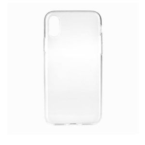 Silikonový kryt pro iPhone X a XS – Průhledný