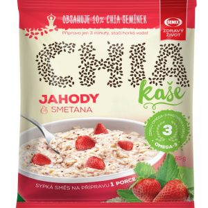 Semix Chia kaše – jahoda se smetanou 65g