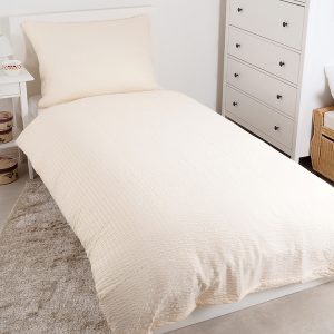 Vigotex trade s. r. o. Luxusní mikrokrepové povlečení –  Cream