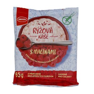 Semix Rýžová kaše malinová bez lepku SÁČEK 65g