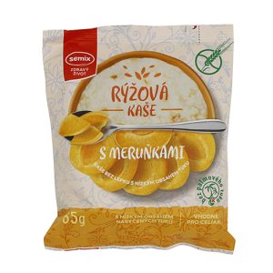 Semix Rýžová kaše s meruňkami bez lepku SÁČEK 65g