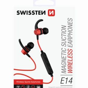 SWISSTEN Active bluetooth bezdrátová sluchátka Barva: Červená