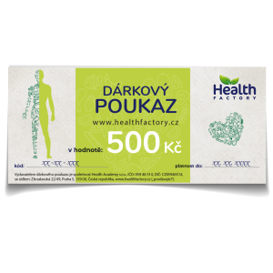 Elektronický dárkový poukaz na 500 Kč
