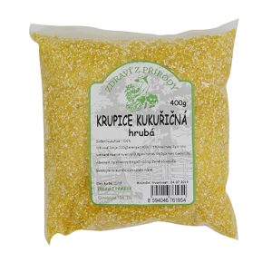 Zdraví z přírody Krupice kukuřičná polohrubá 400g ZP